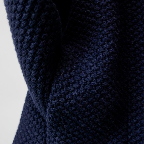 Chanel Navy Wool Mod Coat - Picture 7 of 14